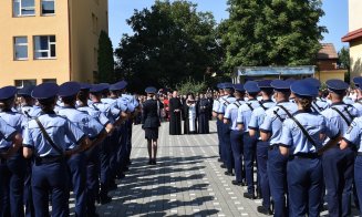 Cluj: 299 de viitori agenți au depus astăzi jurământul la Școala de Agenți de Poliție „Septimiu Mureșan”