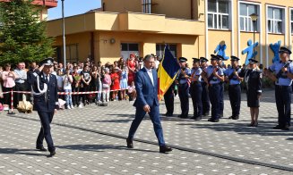 Cluj: 299 de viitori agenți au depus astăzi jurământul la Școala de Agenți de Poliție „Septimiu Mureșan”