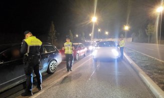 Razii la "liniuțe" în Cluj: Zeci de șoferi legitimați și amendați