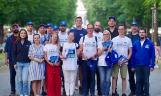 Ambiții mari pentru USR Cluj la alegerile din 1 Decembrie: „Vrem să avem chiar mai mulți membri în viitorul Parlament”