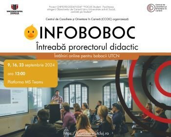 InfoBoboc UTCN 2024 – „Întreabă prorectorul didactic”