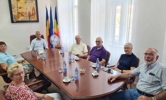 Delegație olandeză, în vizită la Primăria Dej