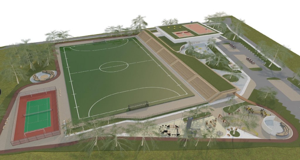 O nouă comună din Cluj își face bază sportivă ultra-modernă