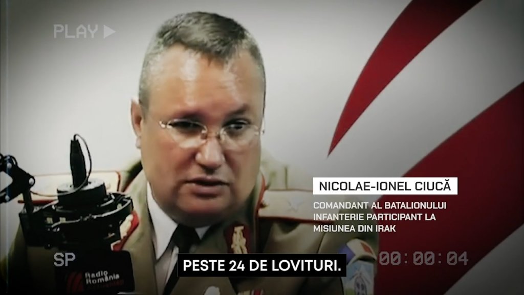 Cartea lui Nicolae Ciucă, anunțată de un videoclip cu scene de pe front