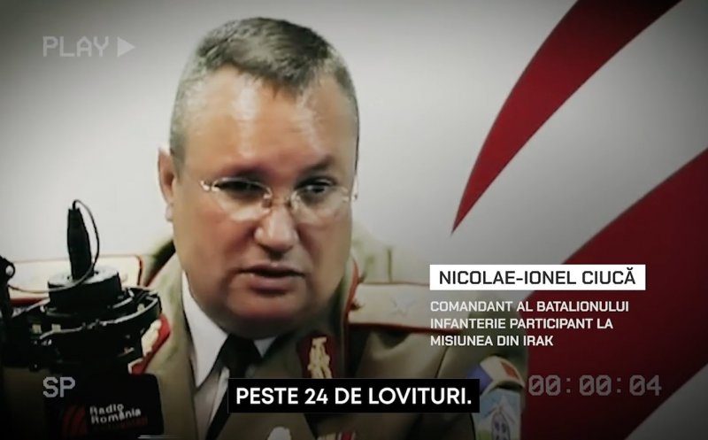 Cartea lui Nicolae Ciucă, anunțată de un videoclip cu scene de pe front