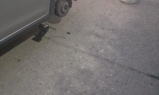 ”Limitator de viteză” montat de localnici în Floreşti / "E ilegal! Ce se întâmplă dacă un copil sau un nevăzător cade în acea suliţă?"