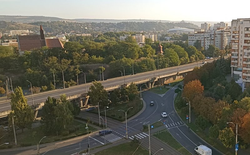 PUSTIU pe podul de la Calvaria la 8 dimineața / Trafic zero în Mănăștur în prima zi de școală