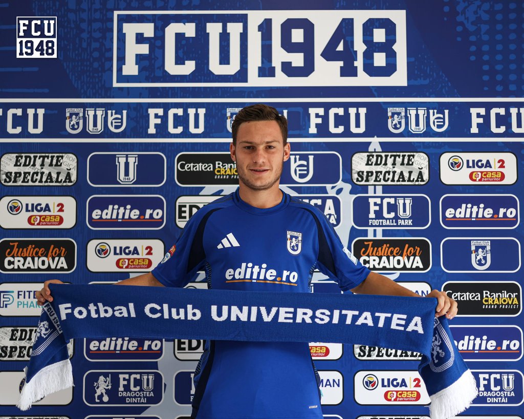 Mutare pe finalul perioadei de mercato. "U" Cluj a împrumutat un tânăr jucător în Liga a 2-a