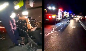 Cum s-a produs ACCIDENTUL cu motocicletă de pe Calea Turzii în urma căruia o victimă a fost intubată