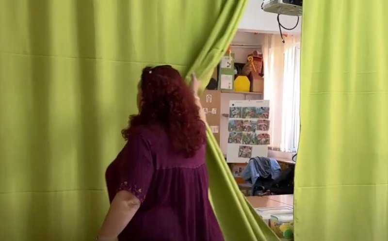 Gradiniță din Cluj, în plin șantier. Rămași fără spațiu și bucătărie, copiii au fost comasați și hrăniți de la catering. "Am sperat că va fi gata"
