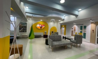 Au fost inaugurate spațiile modernizate din zona pentru copii a policlinicii de pe Moților