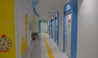 Au fost inaugurate spațiile modernizate din zona pentru copii a policlinicii de pe Moților