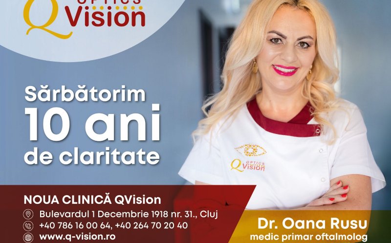 Se deschide noua clinică Q-Vision cu o investiție de 2 milioane de euro