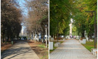 Parcul Obelisc din Turda a fost reamenajat