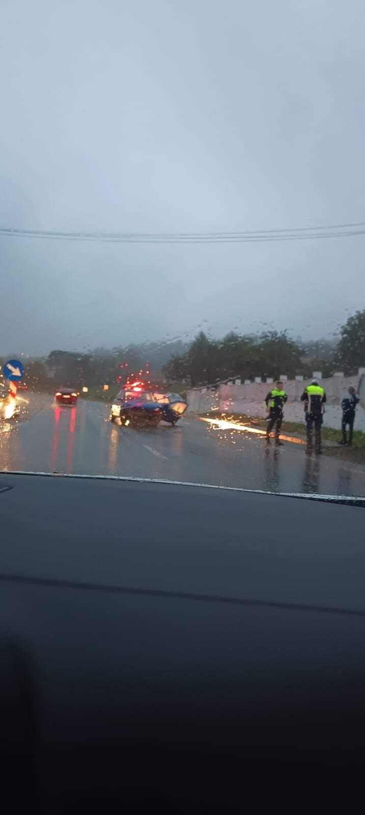 Accident Cluj: Mașină facută zob pe Feleacu