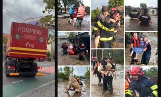 6 morţi şi peste 15.000 de persoane afectate în urma inundaţiilor catastrofale din Galaţi şi Vaslui / Pompieri clujeni trimişi în zonă