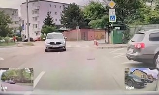 Şoferie pe telefon cu trafic zero în Cluj-Napoca: "Profesionist" / "Era defapt un auditor de trafic, vroia să verifice dacă eşti atent 