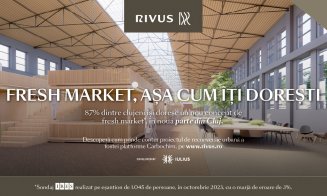 RIVUS, proiect inspirat din dorințele clujenilor: parc, funcțiuni culturale și de divertisment, Fresh Market, branduri în premieră și spații office pr