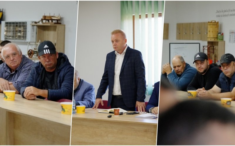 Pesta micilor rumegătoare / Vicepreședintele ANSVSA, Ioan Oleleu, întâlnire cu crescătorii de animale din Cluj