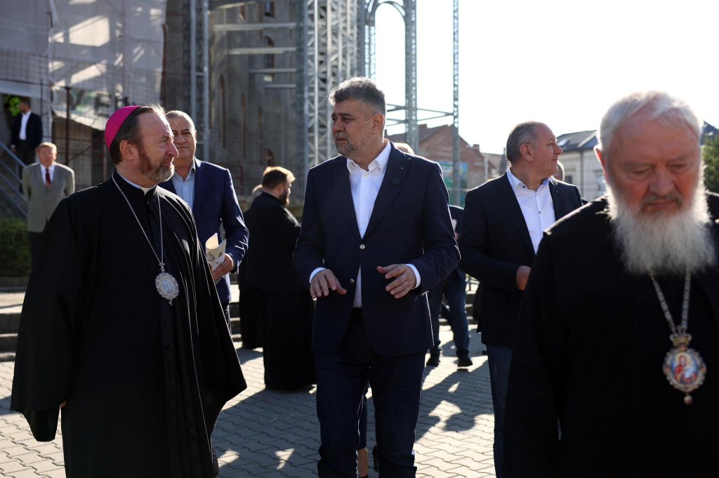 Ciolacu, la Cluj-Napoca. Întâlnire cu Mitropolitul Andreicuț și cu Episcopul Greco-Catolic