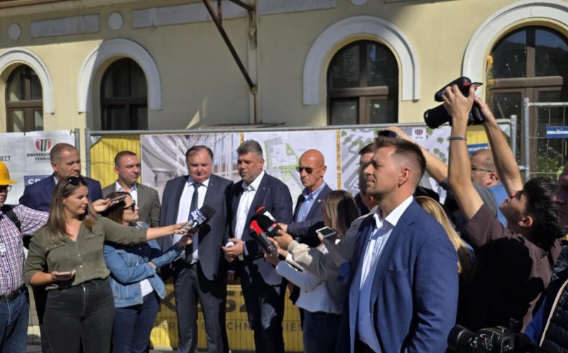 Ciolacu, la Cluj-Napoca, despre metrou: ''Am un motiv personal de îngrijorare în ceea ce privește finanțarea. Poate domnul primar trebuia să anticipeze niște răspunsuri''