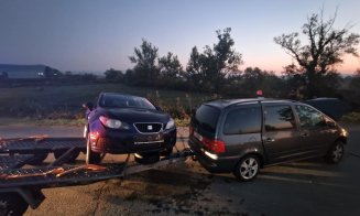 Accident la Dej. Un bărbat, în vârstă de aproximativ 30 de ani, a ajuns la spital