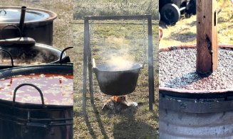 Au sfârâit ceaunele cu bunătăţi la "Festivalul Silvoiței" din judeţul Cluj