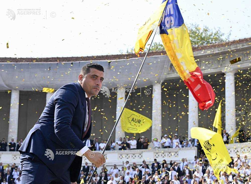 AUR și-a prezentat candidații la alegerile parlamentare. Evenimentul, oprit de George Simion / Când aflăm cine candidează la Cluj