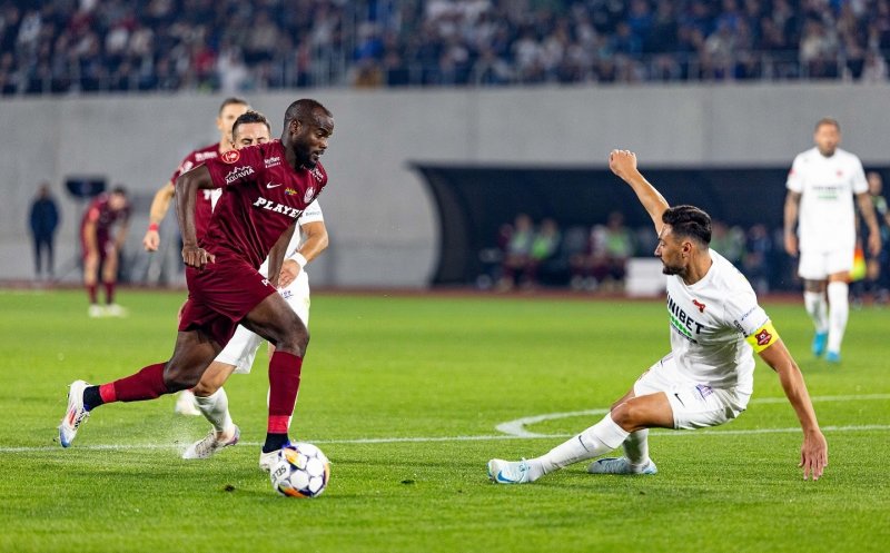 Un jucător de la CFR Cluj, inclus în echipa ideală a etapei din Superligă