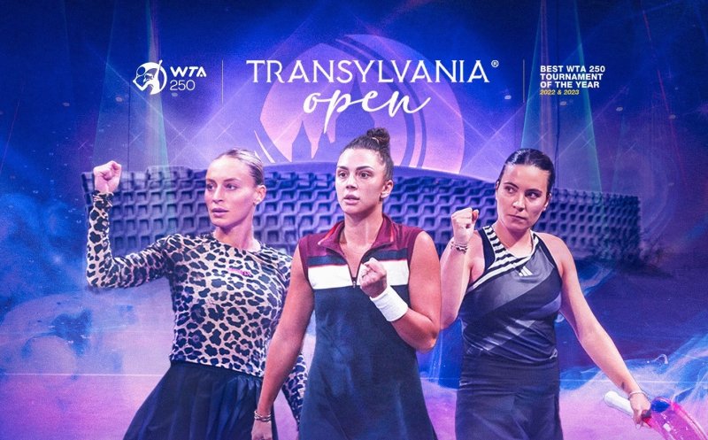 Transylvania Open 2025. Ana Bogdan, Jaqueline Cristian și Gabriela Ruse revin la Cluj-Napoca