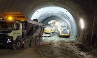 Cum avansează lucrările la primul tunel rutier pentru o autostradă construit în România