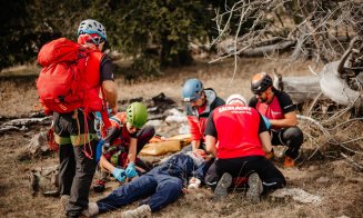 Perfecționare la înălțime! Exercițiu amplu de evacuare aeromedicală în Masivul Vlădeasa