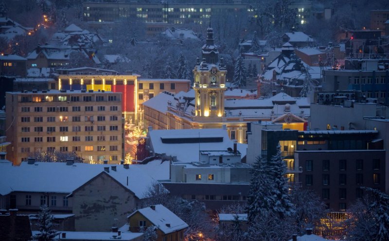 Când va cădea prima zăpadă din 2024 la Cluj-Napoca