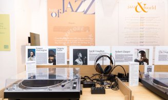 Muzic Gallery revine la Muzeul de Artă: Mediatecă de viniluri, listening bar, ora de muzică și aparat de inscripționat viniluri  + Concerte Jojo Mayer și Mădălina Pavăl