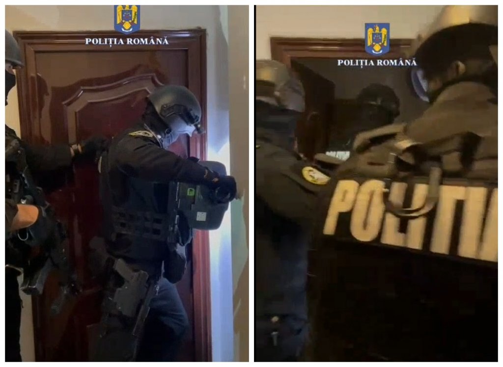 Scandal de zile mari într-un magazin din Florești. Patru bărbați implicați, unul dintre ei avea un pistol