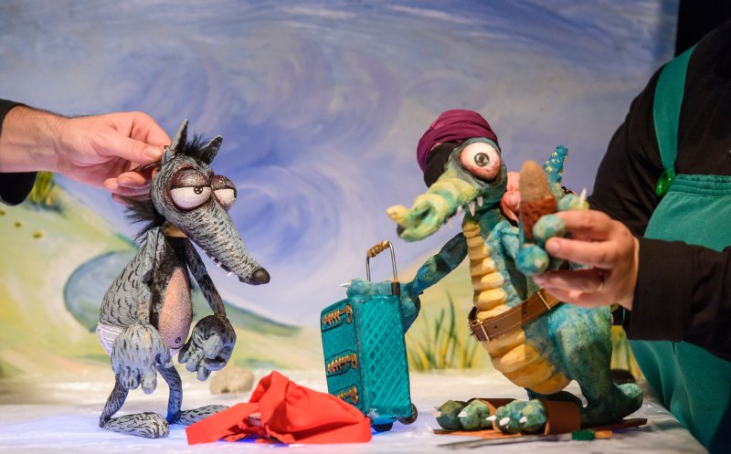 „Muzicanții din Bremen” și „Lupul interzis”, spectacolele din weekend la Teatrul de Păpuși „Puck”