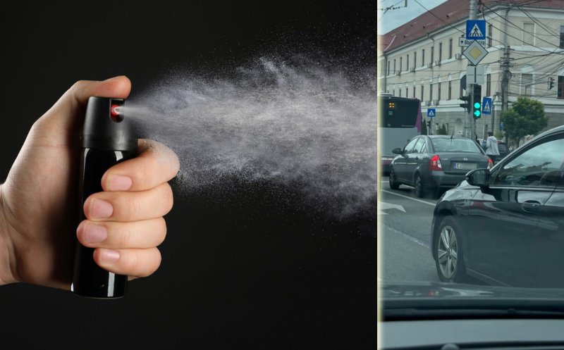 Şi-a răcorit nervii dând cu spray paralizant în autobuzul CTP plin de călători / Incident grav în traficul din Cluj-Napoca