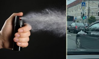 Şi-a răcorit nervii dând cu spray paralizant în autobuzul CTP plin de călători / Incident grav în traficul din Cluj-Napoca