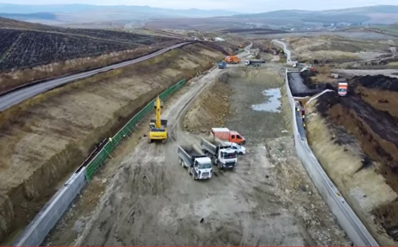 Noi imagini de pe șantierul Drumului expres DN1 Tureni – A3. Vestea proastă este că nu va fi gata la începutul anului viitor