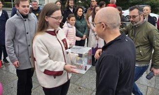 ”Promenada Inimilor” pe malul Someșului, la Cluj-Napoca