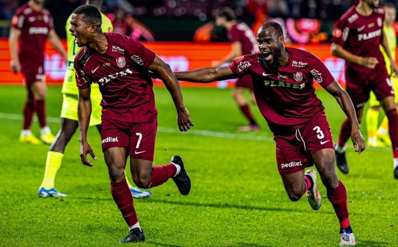 Suferință vișinie. CFR Cluj câștigă cu Poli Iași după un final de meci agonizant