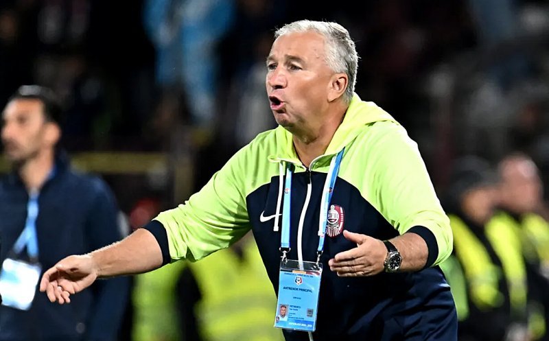 Dan Petrescu, nemulțumit după victoria CFR-ului cu Poli Iași. S-a luat de arbitru, dar și de un jucător