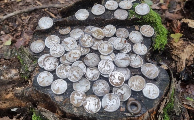 Comoară istorică, veche de 2.400 de ani, descoperită într-o pădure. Monedele ar data din sec. IV – III înainte de Hristos
