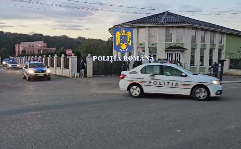 Razii de amploare cu zeci de polițiști și jandarmi la Câmpia Turzii