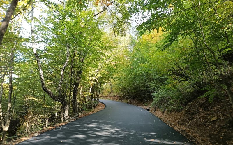 Un nou drum județean din zona de munte a Clujului este acum asfaltat