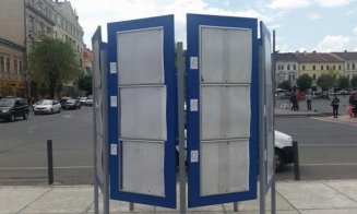 16 locuri din oraș cu afișaj electoral
