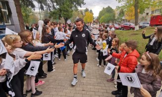 Jucătorii de la "U" Cluj au revenit la școală