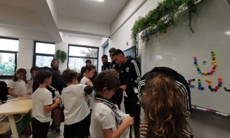 Jucătorii de la "U" Cluj au revenit la școală