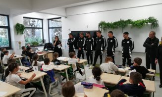 Jucătorii de la "U" Cluj au revenit la școală