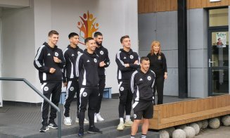 Jucătorii de la "U" Cluj au revenit la școală